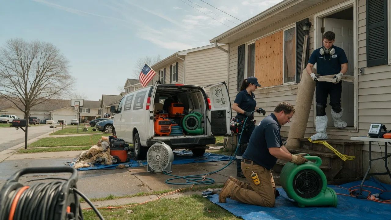 Water Damage Restoration in Bedford, OH near me